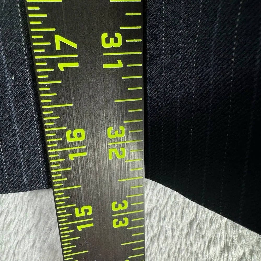 Jos. A. Bank Wool‎ Suit 42L Navy Stripe (Pants Jacket) Office Interview Wedding